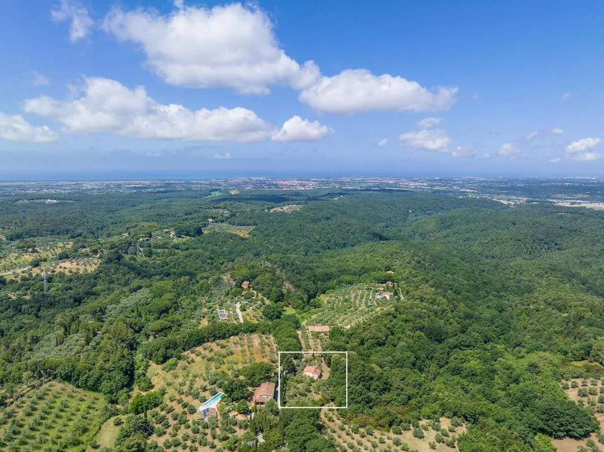 La Poggiolina In Toscana Guardistallo Itálie